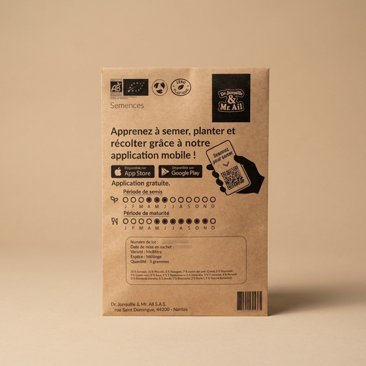 Sachet de graine a message - Je t'aime Maman
