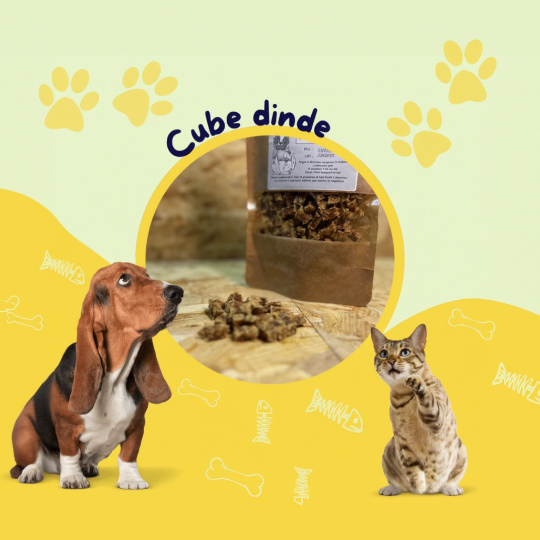 Cubes de dinde 100g
